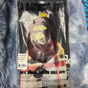 Bape Black and Red Dress Shirt